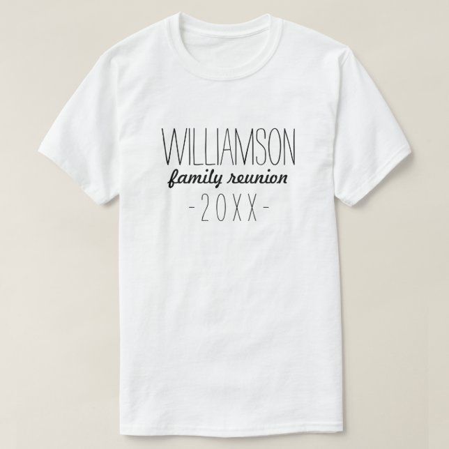 Familjmöte T-shirt (Design framsida)