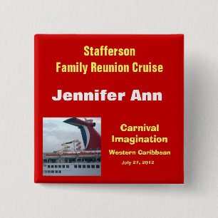 Familjmötekryssning Badge-CIM2N Knapp