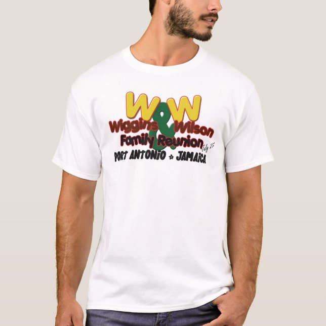Familjmöteutslagsplats Tee Shirt (Framsida)