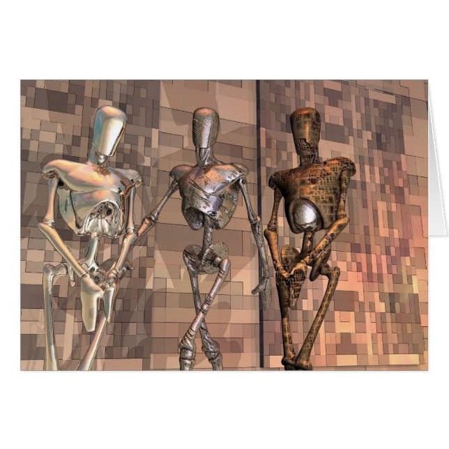 familjporträtt hälsningskort (Framsidan Horizontal)