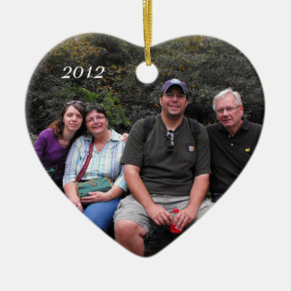 Familjprydnad Julgransprydnad Keramik