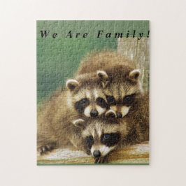 FamiljRacoonpussel Pussel