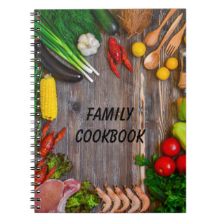 Familjreceptanteckningsbok Anteckningsbok