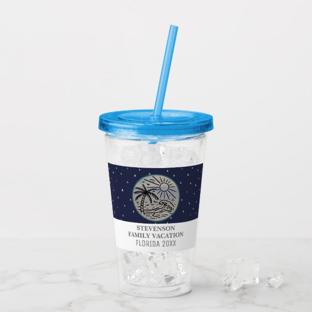 Familjsemester Take Away Mugg (Baksida Ice)