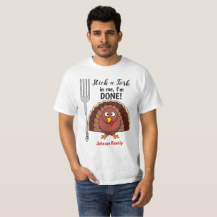 FamiljthanksgivingT-tröja - klibba en dela sig i T Shirt