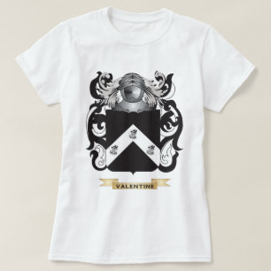 Familjvapensköld för valentin 2 (vapenskölden) t shirt