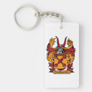 Familjvapensköld Keychain Nyckelring