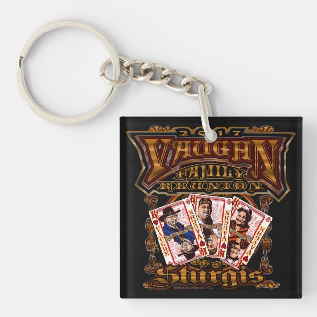 FamiljVaughn möte Keychain (Framsidan)