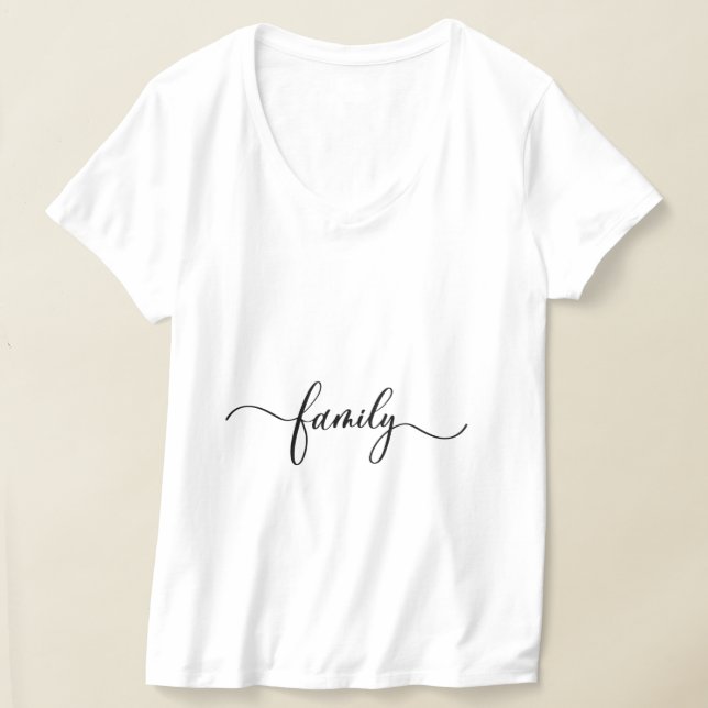 famille t shirt (Laydown)