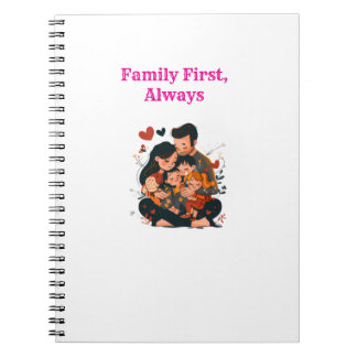 Familly First Notebooks  Anteckningsbok