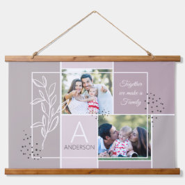FAMILY 2 Photo Collage Script Modern offert