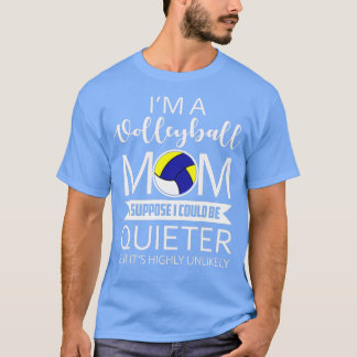 FAMILY 365 Im A Volleyball Mamma Roliga meningar V T Shirt