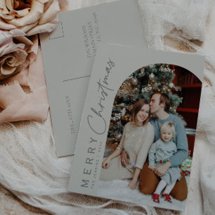 Family Arch Photo jul Vykort