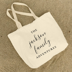 Family Äventyr Ursprunglig modern minimal Jumbo Tygkasse