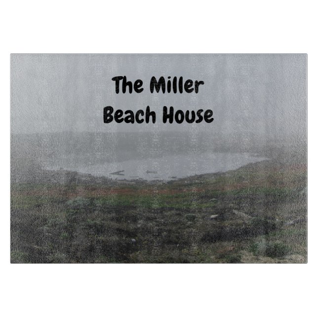 Family Beach House Foggy MorgBeach Dunes Fog (Framsidan)