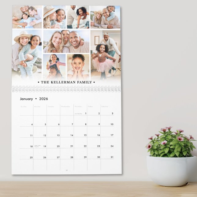 Family Bilder Photo Collage Kalender (Family Pictures Photo Collage Calendar )