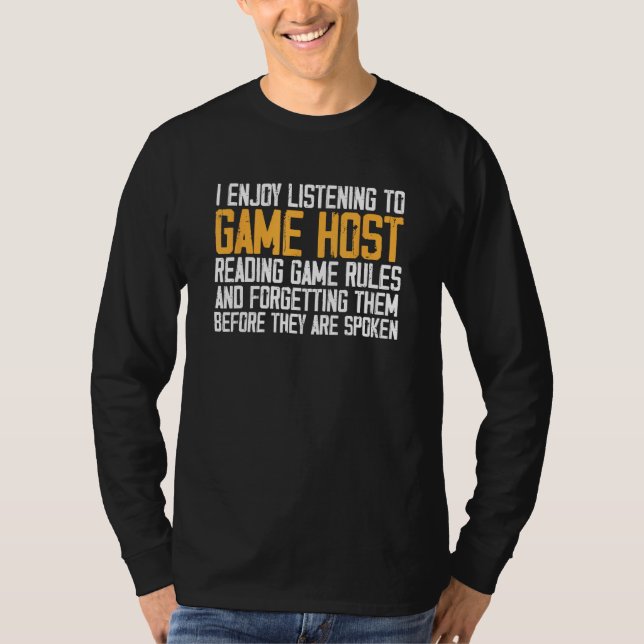 Family Board Game Trivia Game Night Gamer Game Sho T Shirt (Framsida)
