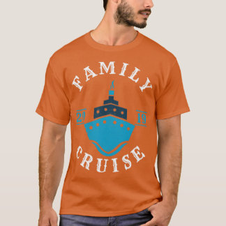 Family Boat Cruise Frakt Funny Cruising Humor T Shirt
