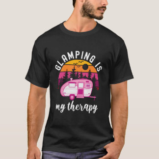 Family Camg Outdoor Glamg Is My Therapy T Shirt