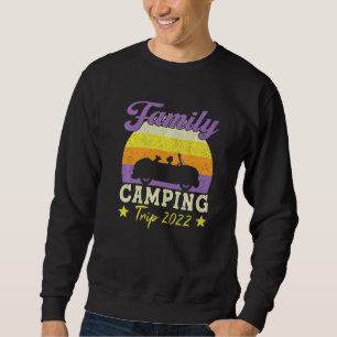 Family Camping Resa 2022 Lång Ärmad Tröja