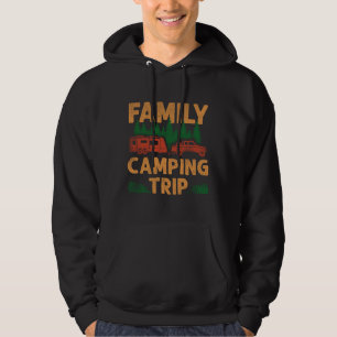 Family Camping Resa Caravan Rv Trailer Hoodie