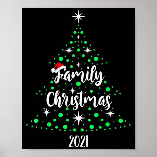 Family Christmas 2021  Poster (Framsidan)