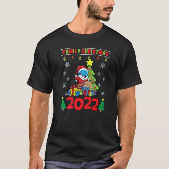 Family Christmas 2022 Funny Matching Xmas Lover Pr T Shirt (Framsida)