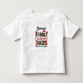 Family Christmas 2025 customizable Matching T Shirt