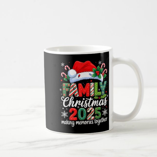 Family Christmas 2025 Matching Outfit Xmas Squad S Kaffemugg (Höger)