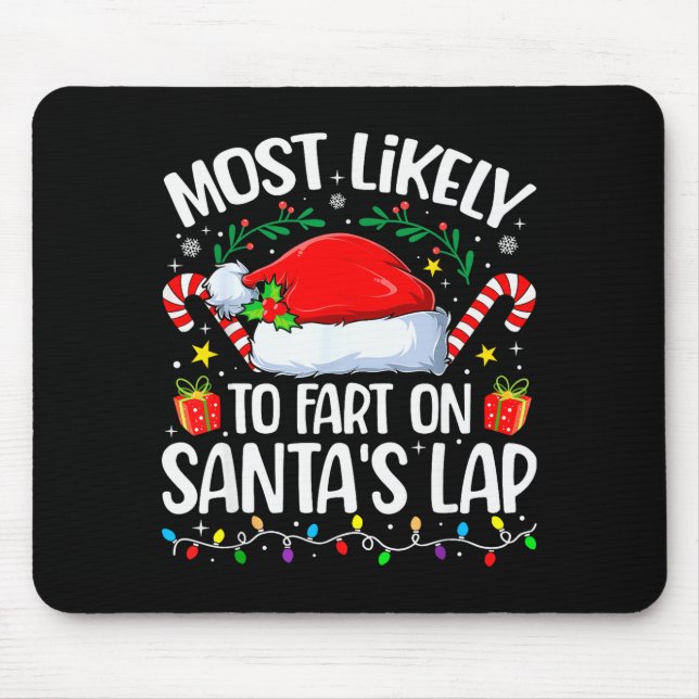 Family Christmas Most Likely To Fart On Santa's La Musmatta (Framsidan)