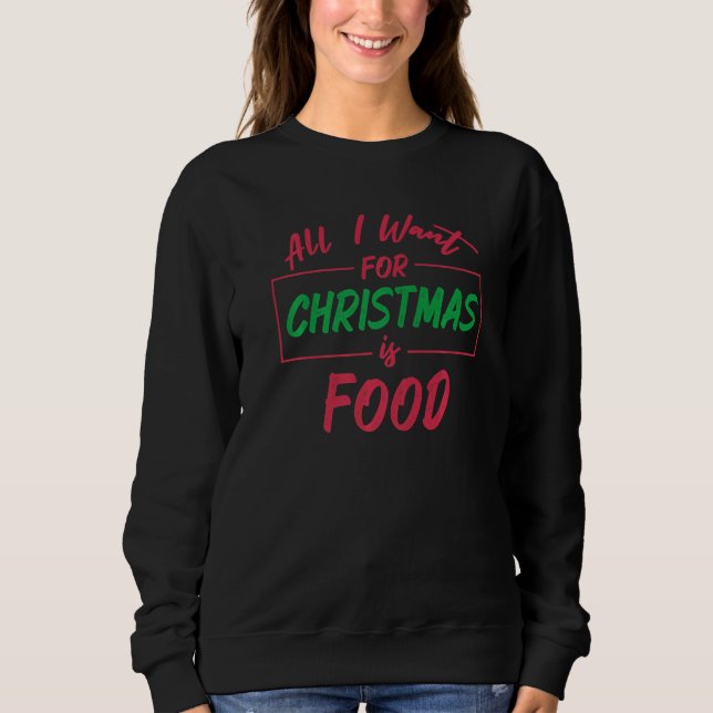 Family Christmas Pajama Saying For Holiday Food    T Shirt (Framsida)