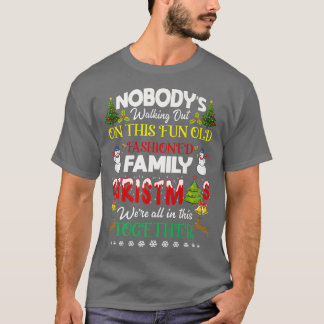 Family Christmas we are all in this together Merry T Shirt