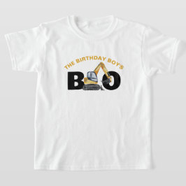 Family Construction Birthday Mamma Pappa Sister T Shirt