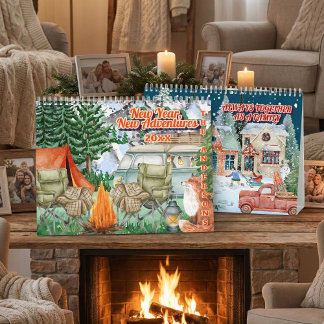 Family Cozy Watercolor Positive Affirmations Kalender