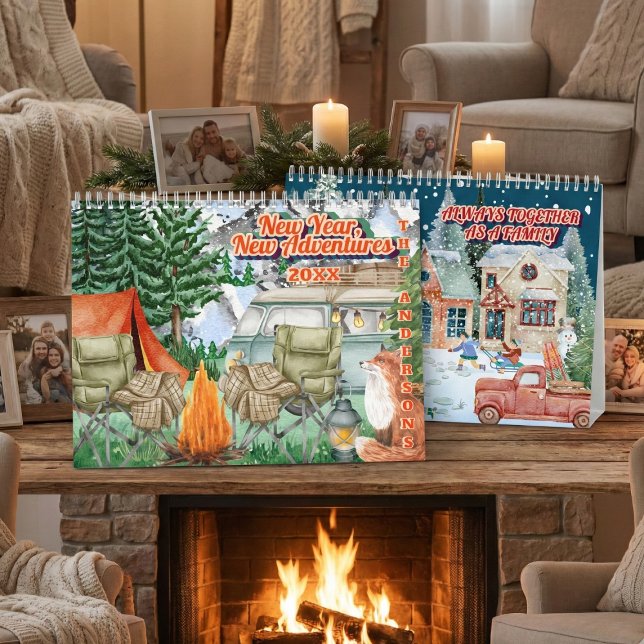 Family  Cozy Watercolor Positive Affirmations  Kalender (Skapare uppladdad)
