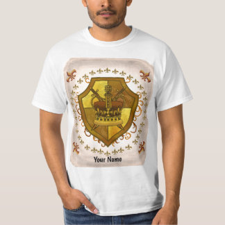 Family Crest Krona Surname t-shirt