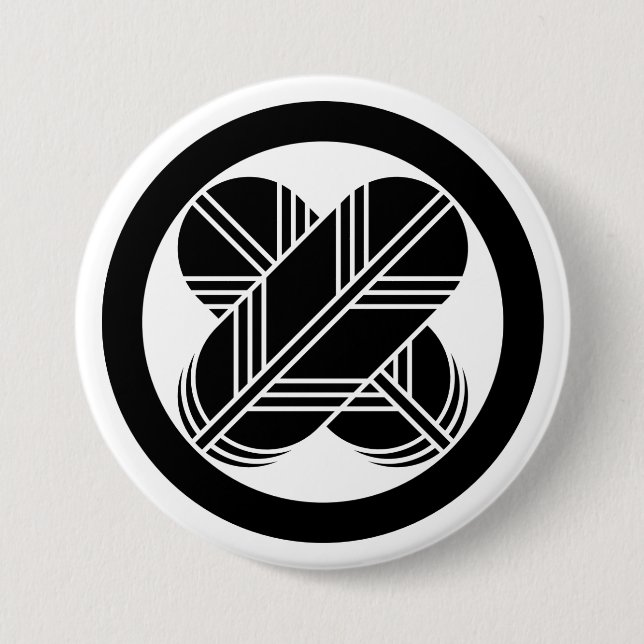 [Family Crests] Crossed hawk feathers with circle Knapp (Framsida)