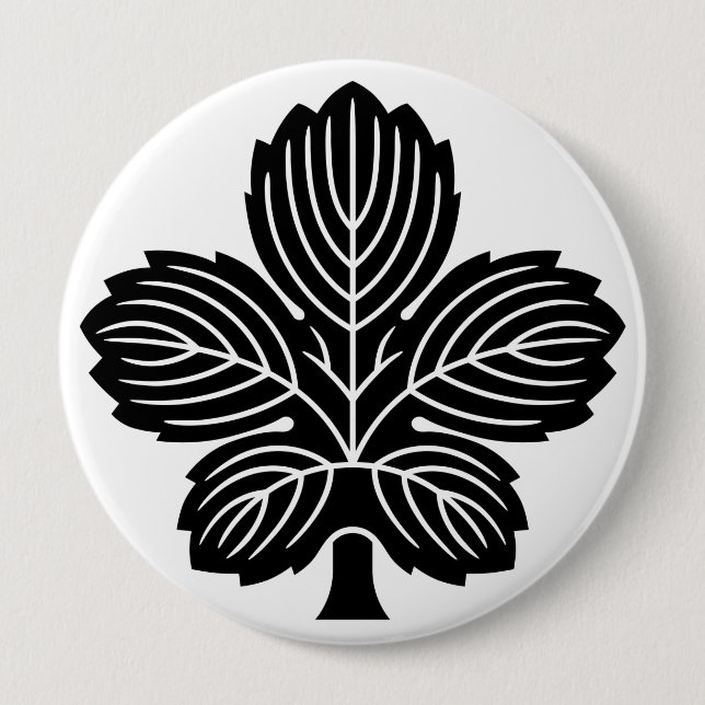 [Family Crests] Oni Kaji leaf Knapp (Framsida)