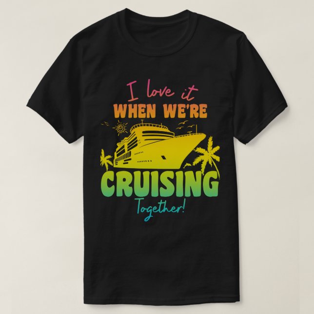 Family Cruise 11 T Shirt (Design framsida)