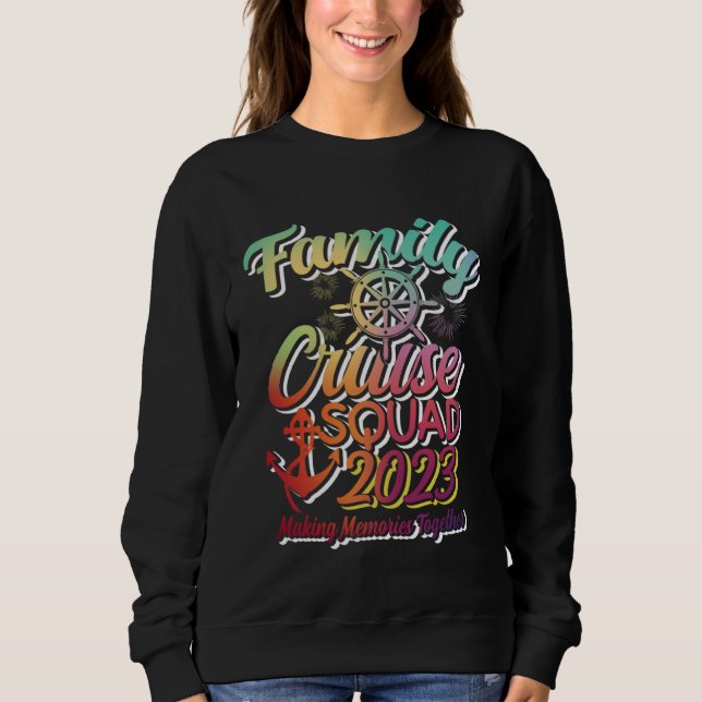 Family Cruise 2023 Making Memories Together Party  T Shirt (Framsida)
