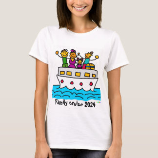 Family Cruise 2024 - Young Womans's Äventyr T T Shirt