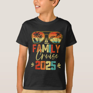 Family Cruise 2025 Beach Matching Summer Vacation T Shirt