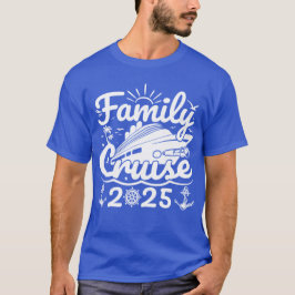 Family Cruise 2025 Coola Funny Family Resa Cruise T Shirt