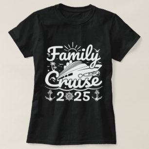Family Cruise 2025 Coola Funny Family Resa Cruise T Shirt
