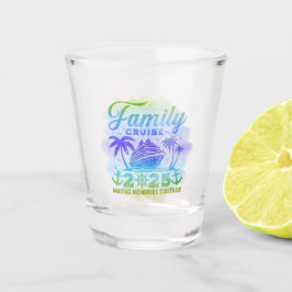 Family Cruise 2025 Cruise Frakt Shot Glass