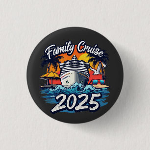 Family Cruise 2025 Family Matching Crew Frakt Knapp