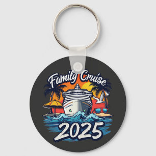 Family Cruise 2025 Family Matching Crew Frakt Nyckelring