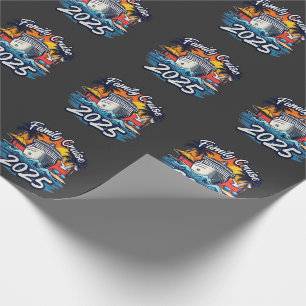 Family Cruise 2025 Family Matching Crew Frakt Presentpapper