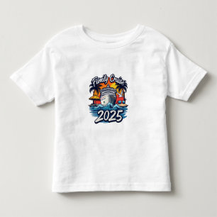 Family Cruise 2025 Family Matching Crew Frakt T Shirt
