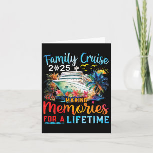 Family Cruise 2025 Family Matching Cruise Vacation Kort